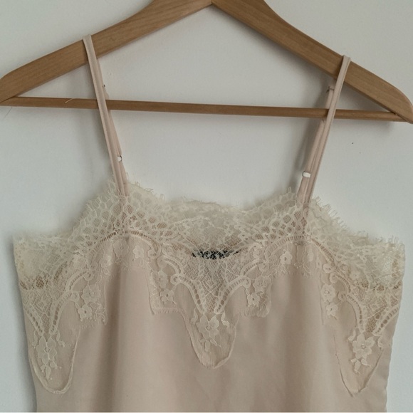 Lulus Maddox Ivory Satin Lace Cami - Picture 6 of 9